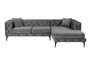 Atelier Del Sofa Como Eco Right - Antracita, Negro